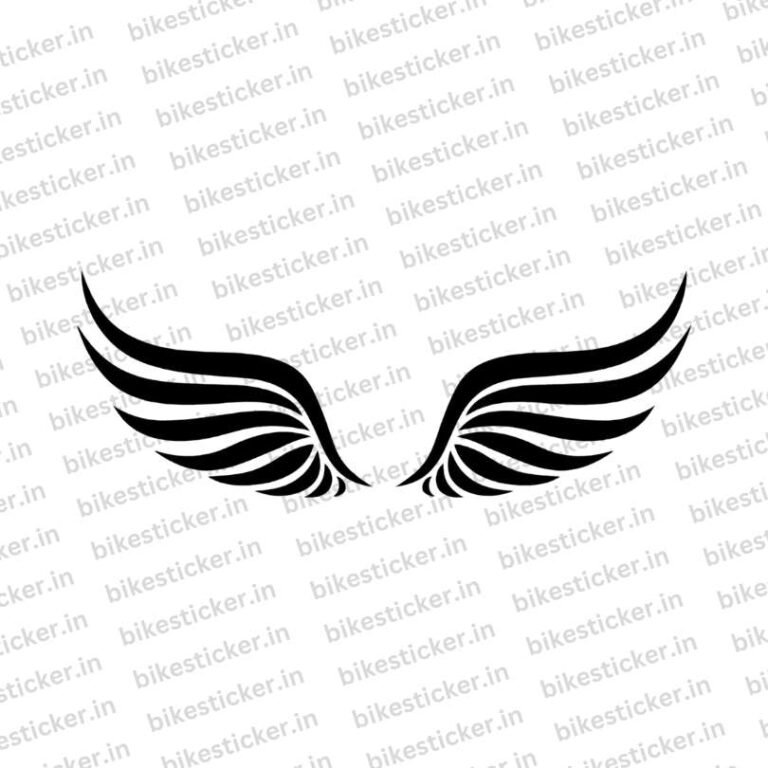 hero splendor bike sticker for tank, wing sticker