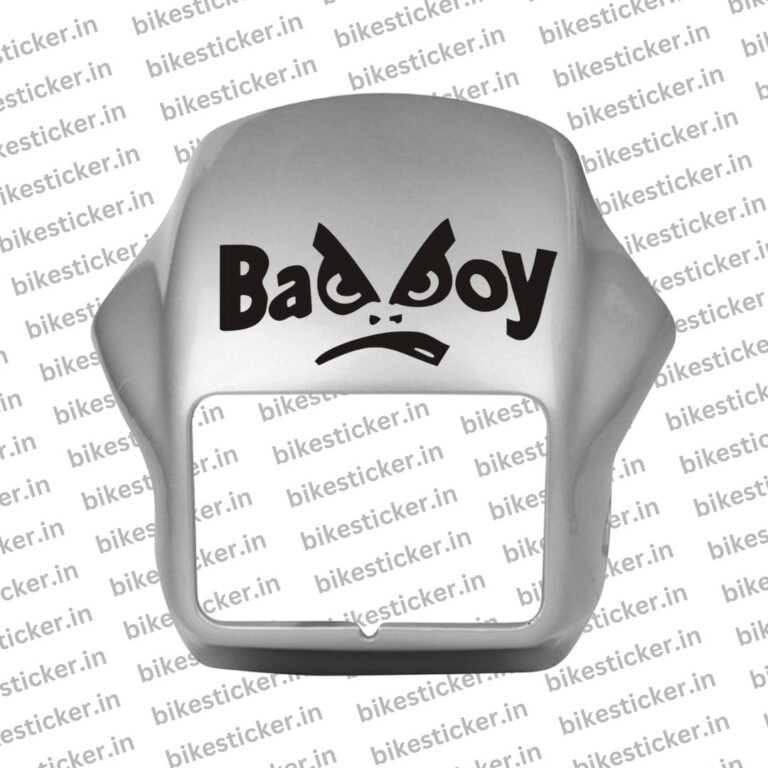 bad boy bike sticker for bike