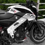 Pulsar Ns200 Modified Crack Radium & Vinyl Sticker - Ns Tank Stickering