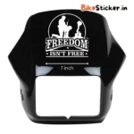 Indian Army Bike Sticker | Freedom Isn't Free Decal Sticker Military Sticker