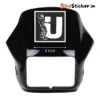 F-U Motorcycle Lovers Radium And Vinyl Bike Sticker